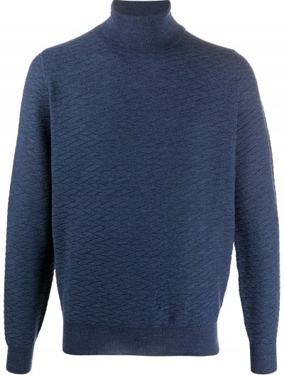 Wool rollneck sweater