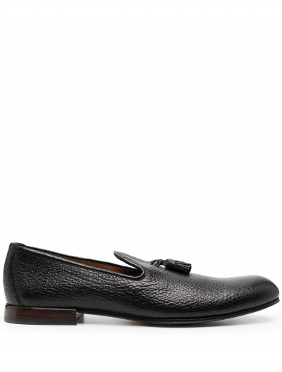 Tassel leather loafers