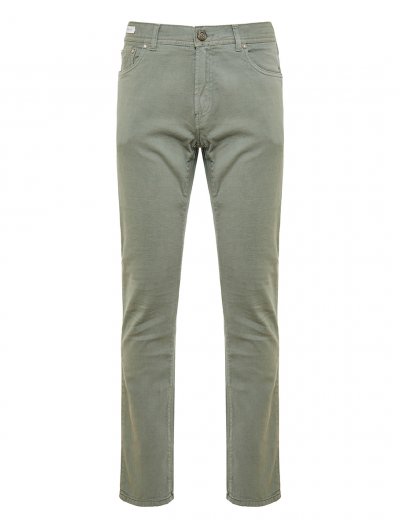 'Milano' cotton/linen jeans