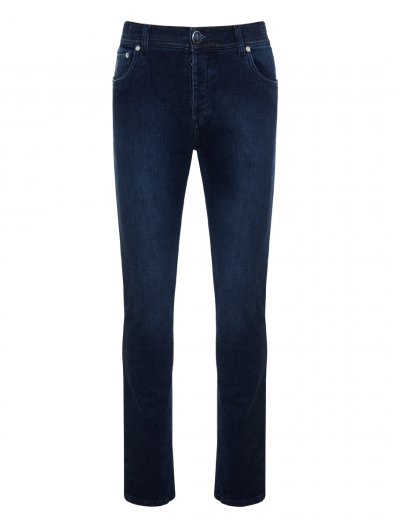 'Tokyo' cotton/cashmere jeans