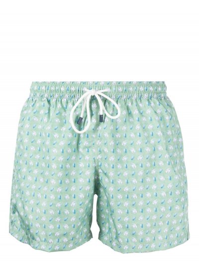 Recycled polyester swim shorts