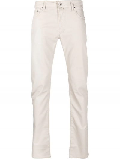 'Bard' blended cotton pants