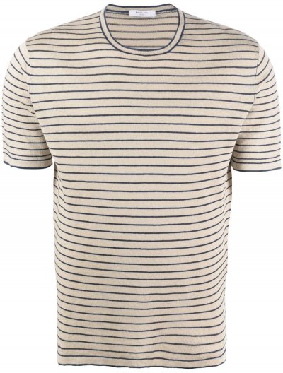 Striped linen t-shirt
