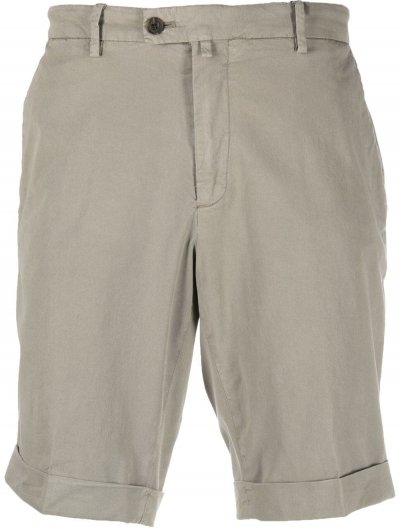 Lyocell/cotton stretch shorts