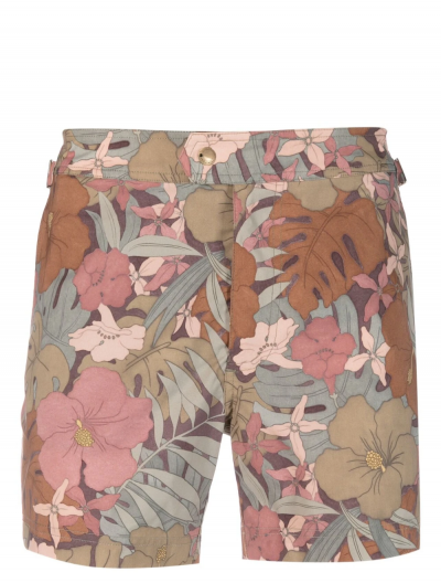 Floral swim shorts