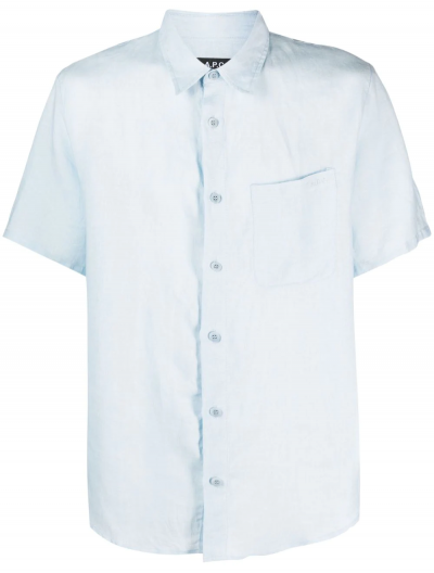 Short sleeve linen shirt 