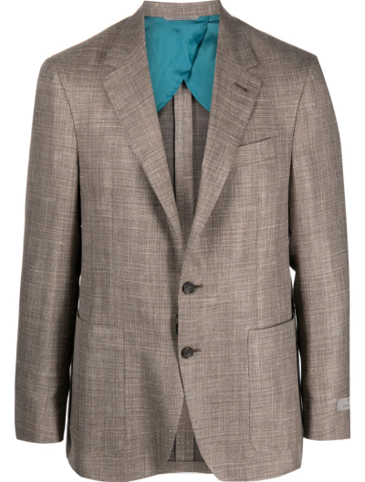 Wool/silk/linen jacket 