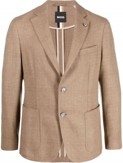 'C-Hanry-233' cotton/wool/cashmere jacket 