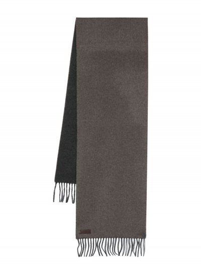 Cashmere/silk reversible scarf 