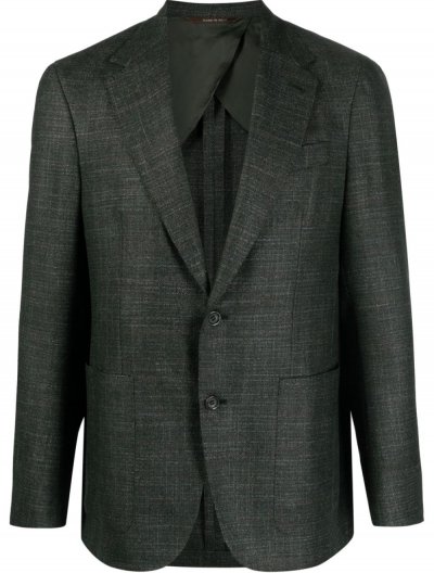 Wool/silk/cashmere blazer