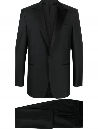 Tuxedo μάλλινο κοστούμι