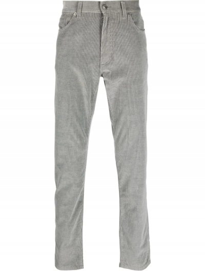 Corduroy cotton/cashmere trousers
