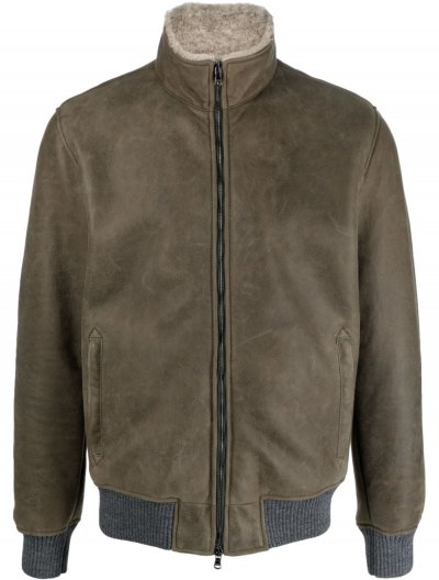 'Μον' leather jacket