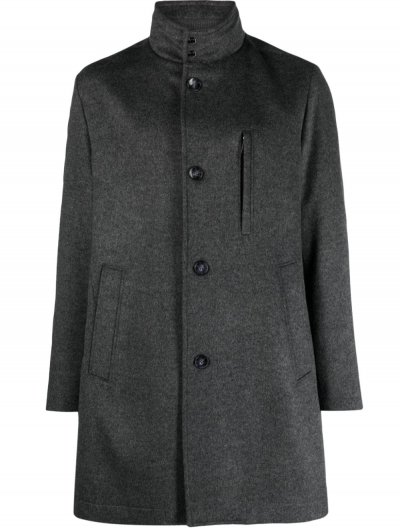 'H-Hyde' wool/cashmere coat