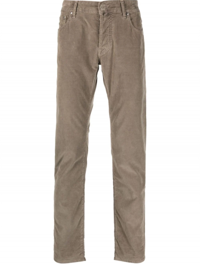'Bard' cotton/lyocell pants