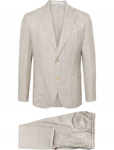 Wool/silk/linen suit 