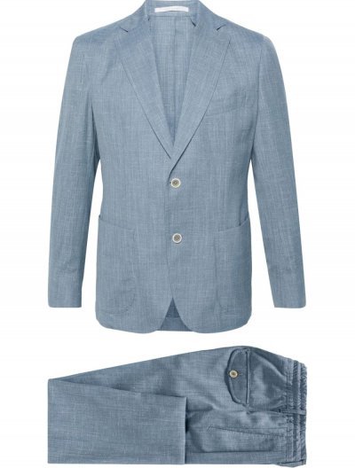 Wool/silk/linen suit  
