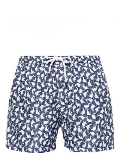 Recycled polyester swim shorts 