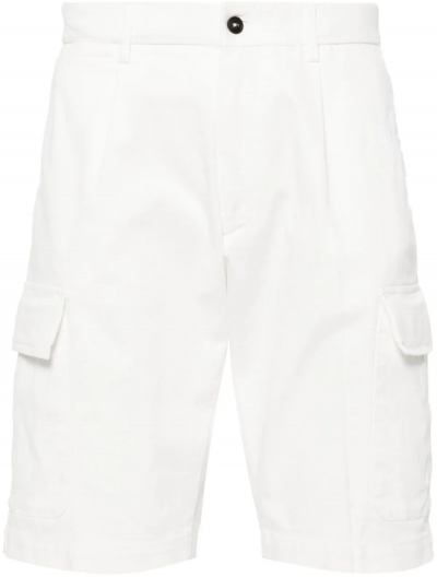 Blended cotton cargo shorts