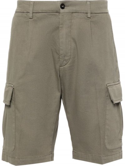 Blended cotton cargo shorts