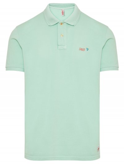 Βαμβακερή polo μπλούζα