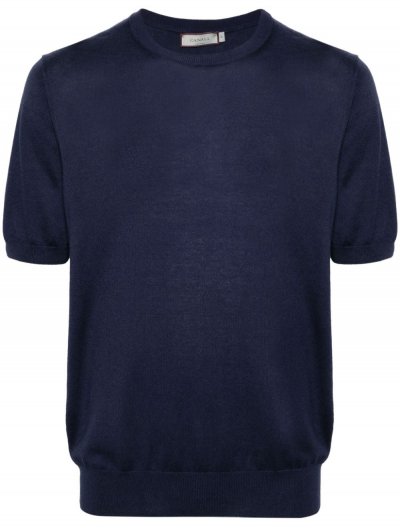 Blended cotton knit t-shirt