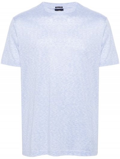 Cotton/silk t-shirt