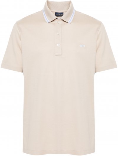 Organic cotton piqué polo shirt   