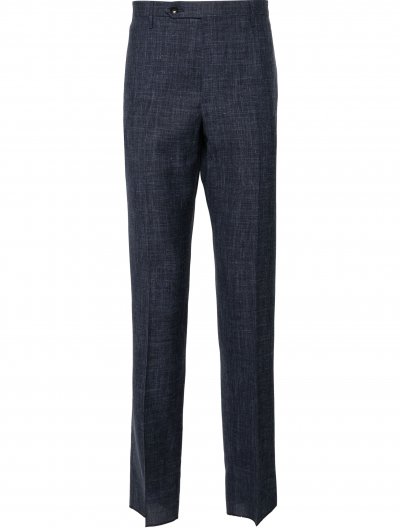 Wool/silk/linen trousers