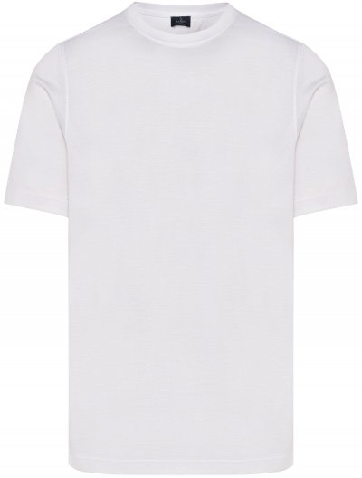 Melange βαμβακερό t-shirt