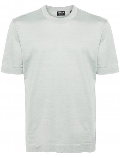 Cotton/silk T-shirt  