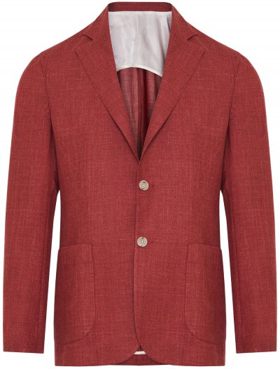 Wool/silk/linen jacket
