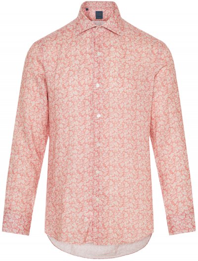 Linen floral shirt