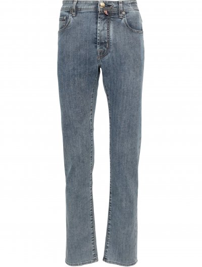 'Bard' blended cotton jeans