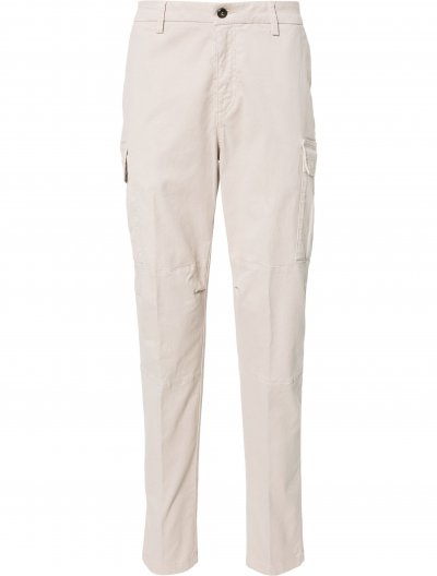 Cotton/lyocell/silk cargo pants