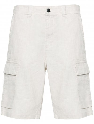 'Sisla' λινό cargo shorts