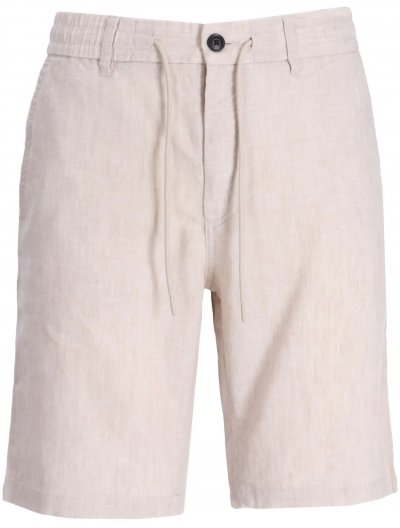 'Chino' linen shorts