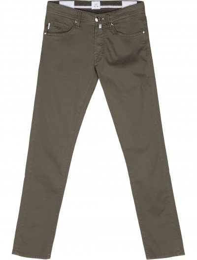 'Michelangelo' cotton/linen trousers