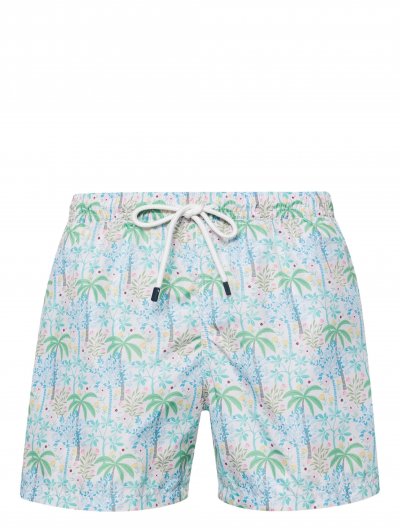 Recycled polyester swim shorts`