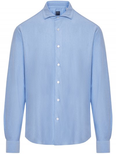 Blended cotton stretch shirt