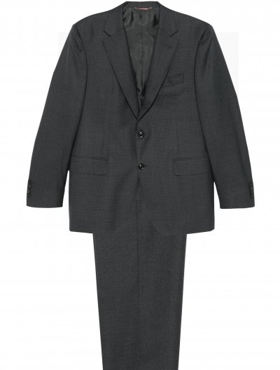 Super 170's wool suit