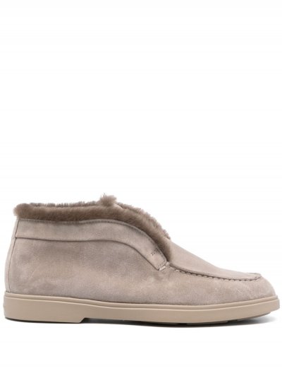 Leather loafers
