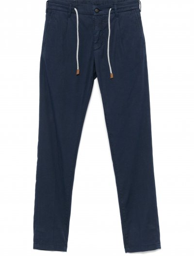 Drawsting cotton trousers