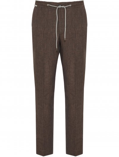 Drawsting linen pants
