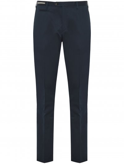 Gabardine cotton stretch pants