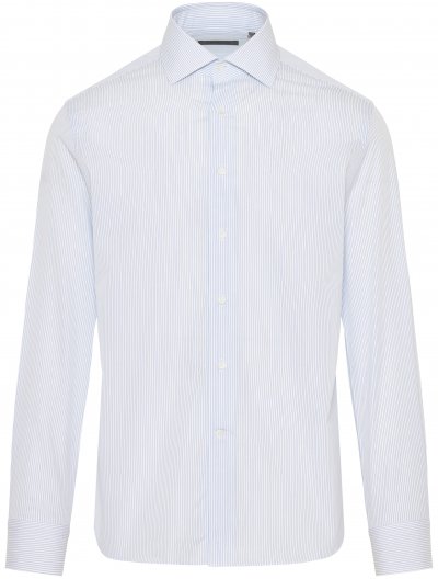 Βαμβακερό ριγέ πουκάμισο