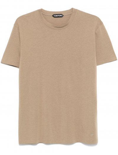 Lyocell/cotton t-shirt