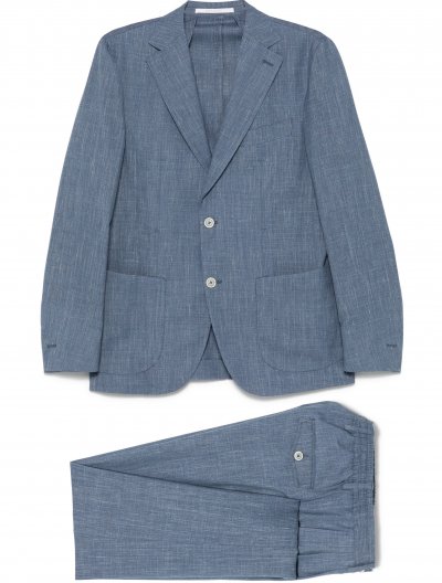 Wool/silk/linen suit