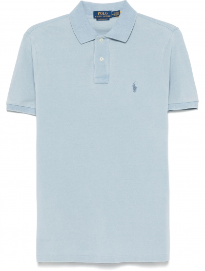 Custom slim γραμμή βαμβακερή mesh polo μπλούζα