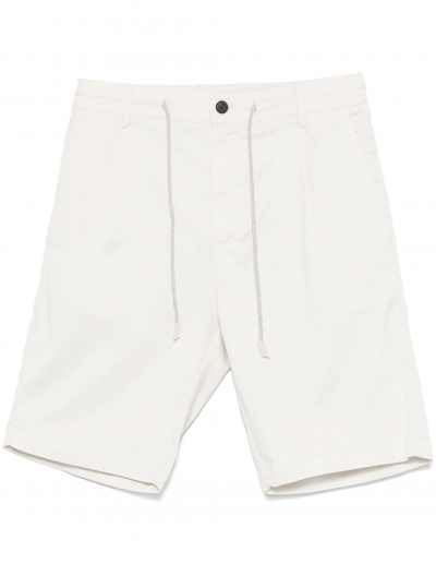 Drawsting lyocell/cotton shorts